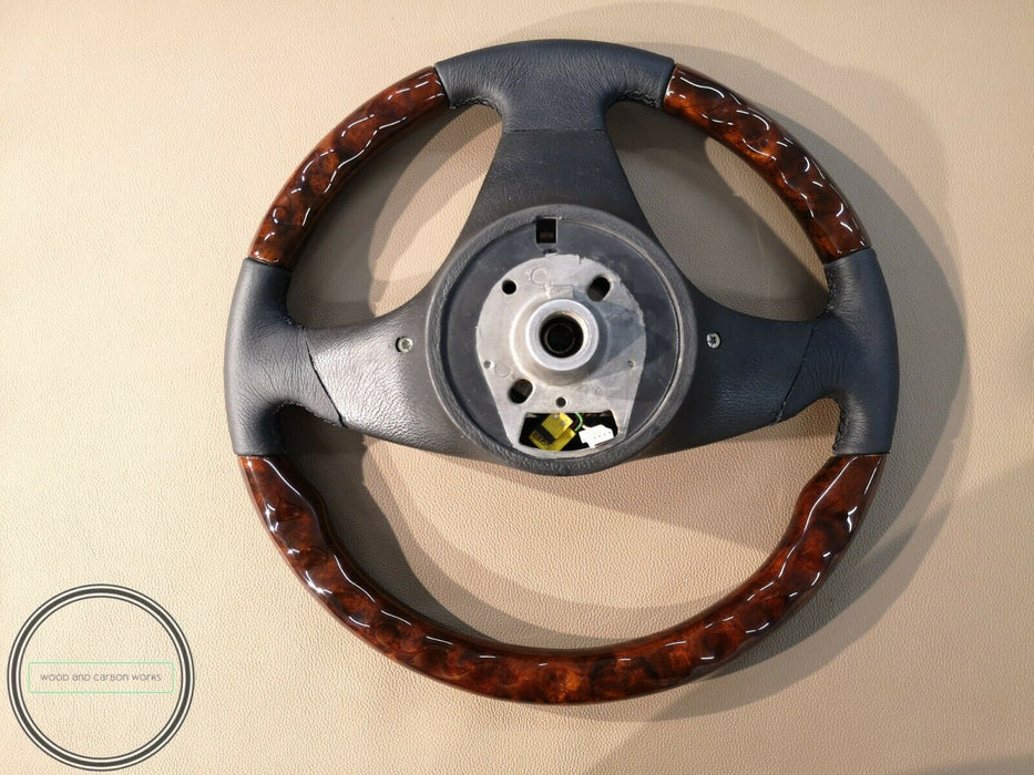 BMW Wood steering wheel E31 E32 E34 E36 M3 Z3 E39 Burlwood