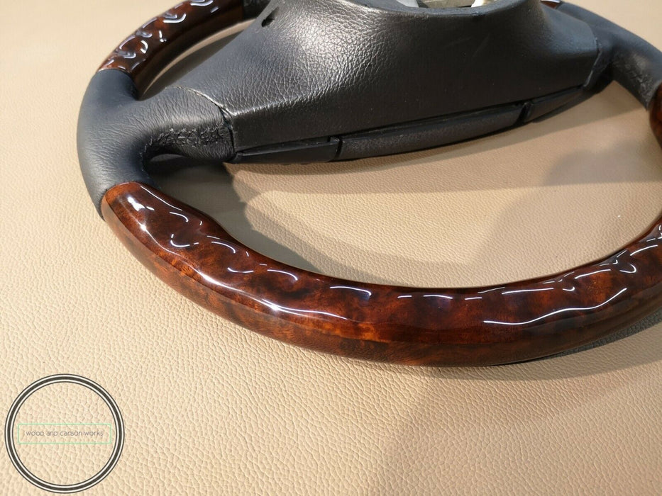 BMW Wood steering wheel E31 E32 E34 E36 M3 Z3 E39 Burlwood