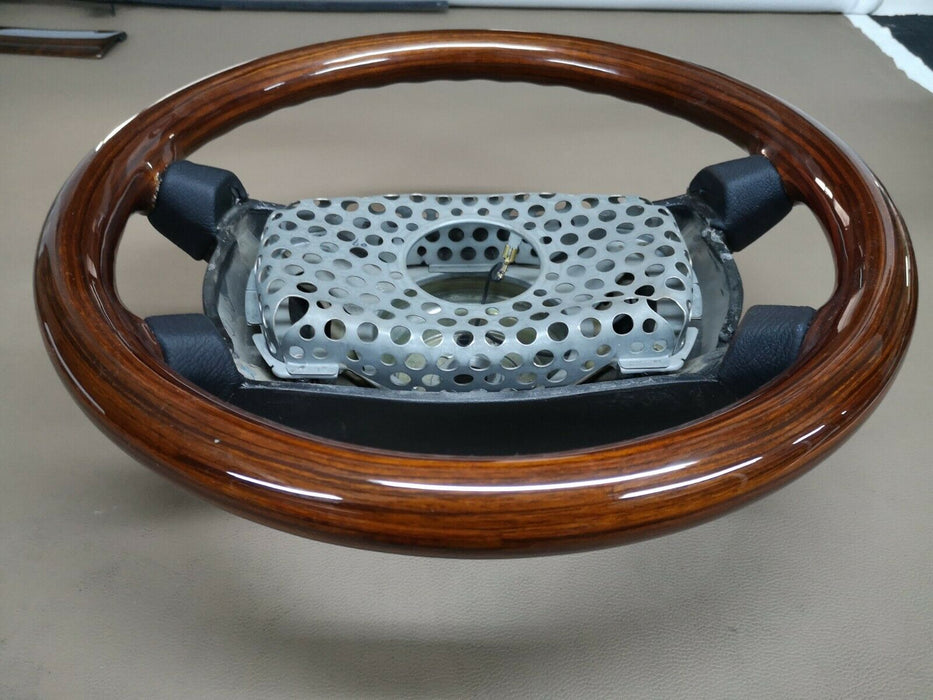 Mercedes W123 Wood Steering wheel R107 W124 W201 Zebrano Holz Lenkrad