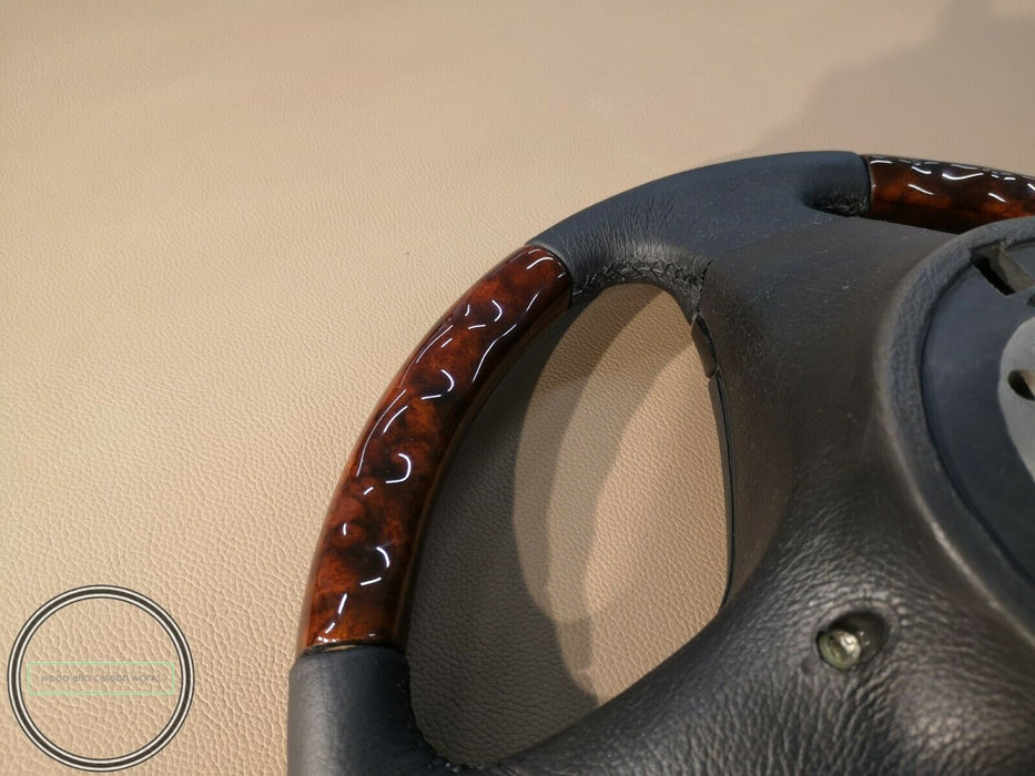 BMW Wood steering wheel E31 E32 E34 E36 M3 Z3 E39 Burlwood