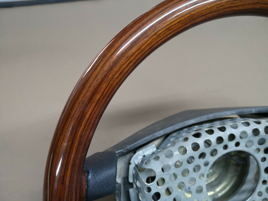 Mercedes W123 Wood Steering wheel R107 W124 W201 Zebrano Holz Lenkrad