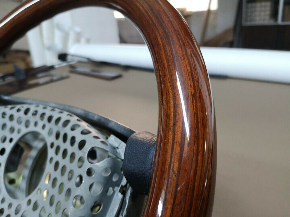 Mercedes W123 Wood Steering wheel R107 W124 W201 Zebrano Holz Lenkrad