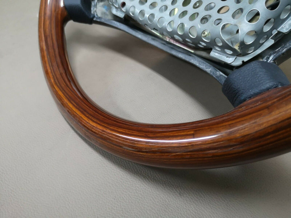 Mercedes W123 Wood Steering wheel R107 W124 W201 Zebrano Holz Lenkrad