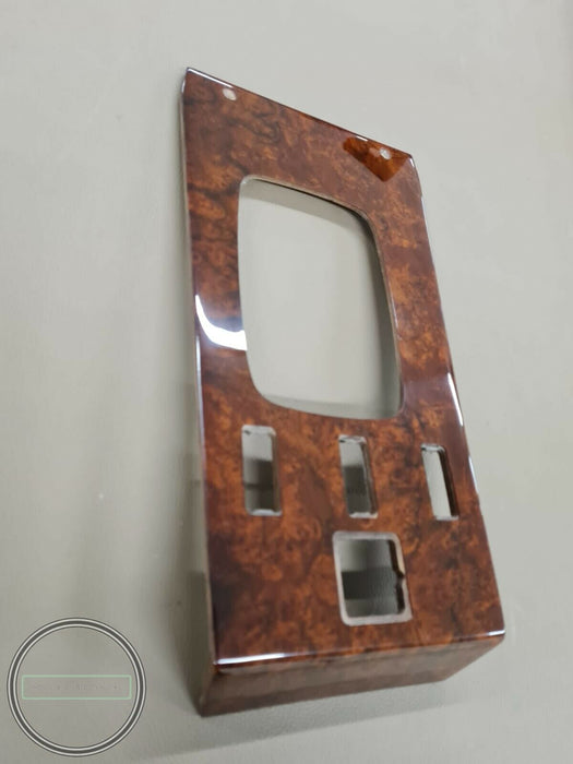Mercedes R107 SL Center Console Gear Shift Wood Trim Burlwood 560SL W107 SLC