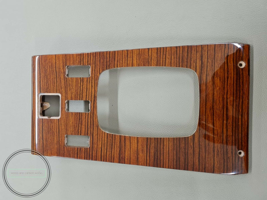 Mercedes R107 SL Center Console Gear Shift Wood Trim Zebrano  W107 SL SLC