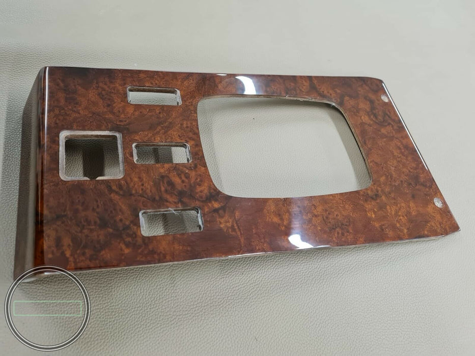 Mercedes R107 SL Center Console Gear Shift Wood Trim Burlwood 560SL W107 SLC