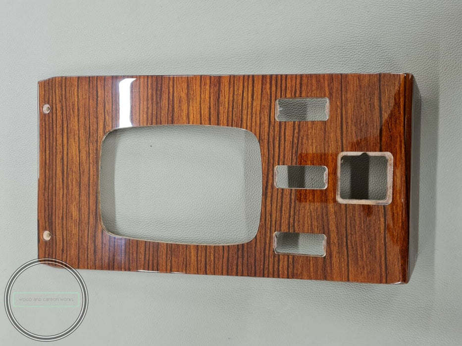 Mercedes R107 SL Center Console Gear Shift Wood Trim Zebrano  W107 SL SLC