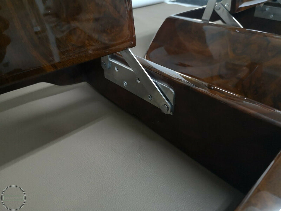 Mercedes W140 Wood Rear Table Walnut  Burled Walnut Wood ONE PIECE