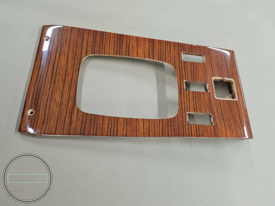 Mercedes R107 SL Center Console Gear Shift Wood Trim Zebrano  W107 SL SLC