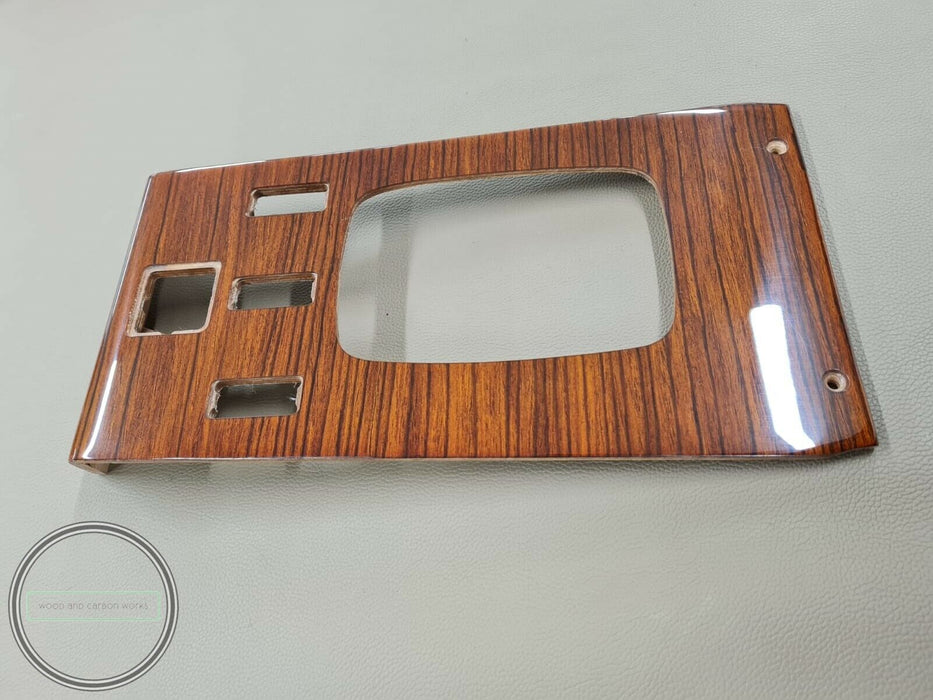 Mercedes R107 SL Center Console Gear Shift Wood Trim Zebrano  W107 SL SLC