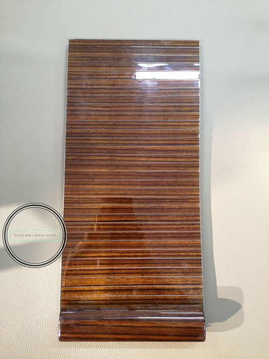 Mercedes W124 Wood Sliding Curtain rollup E500 Center Rear Console Burlwood