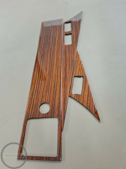 Real Wood Mercedes W201 Wood Trim Set Interior Dashboard Trims Zebrano