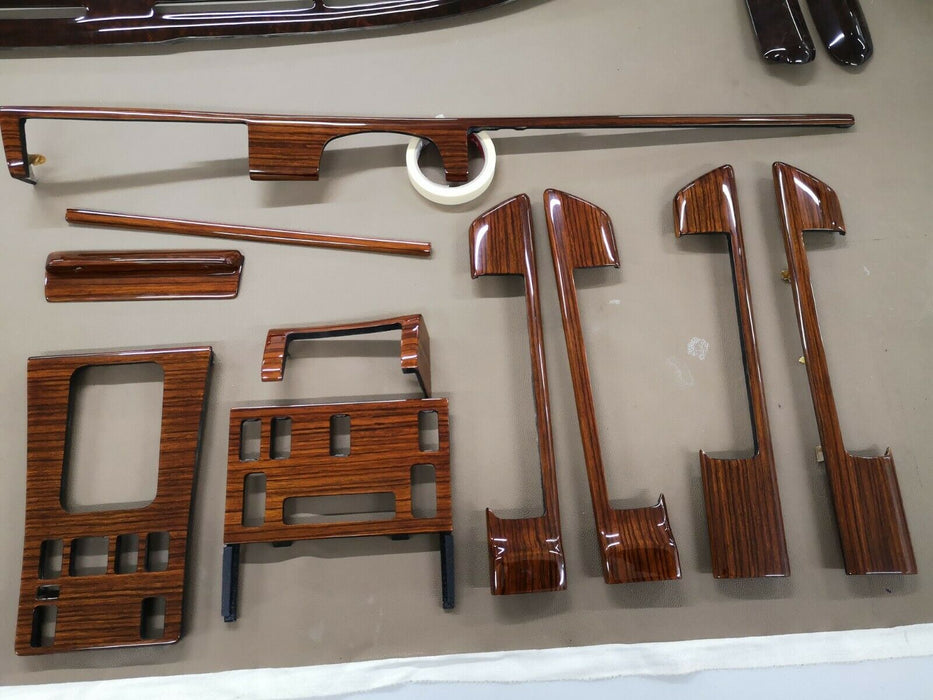 Mercedes W126SEL WOOD Zebrano Wood Trim Set