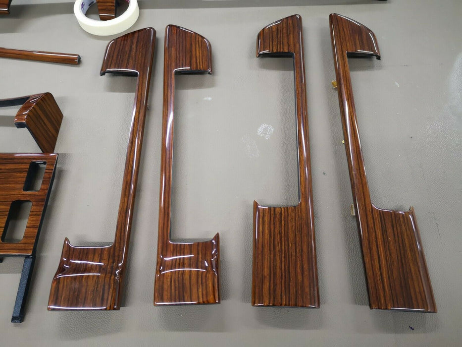 Mercedes W126SEL WOOD Zebrano Wood Trim Set