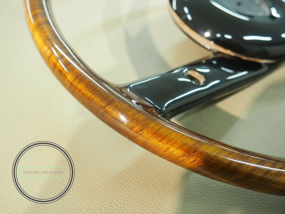 Mercedes W113 W112Wood Steering Wheel Plain EARLY Pagoda W110 FINNTAIL