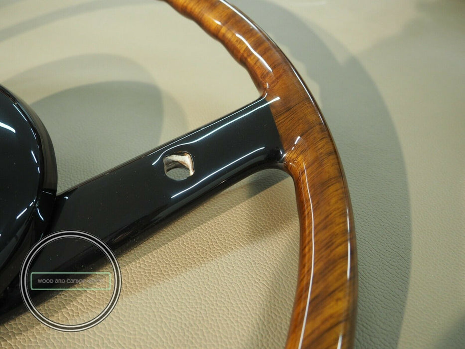 Mercedes W113 W112Wood Steering Wheel Plain EARLY Pagoda W110 FINNTAIL