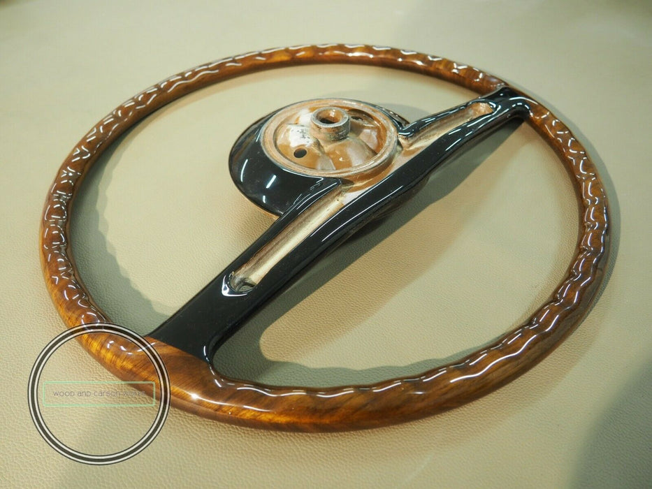 Mercedes W113 W112Wood Steering Wheel Plain EARLY Pagoda W110 FINNTAIL
