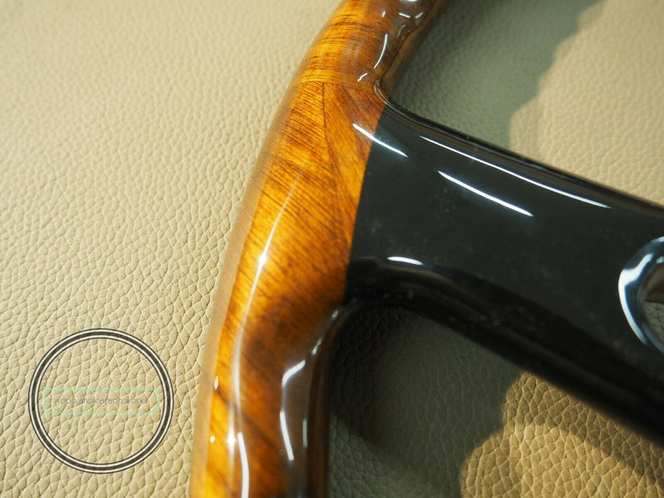 Mercedes W113 W112Wood Steering Wheel Plain EARLY Pagoda W110 FINNTAIL