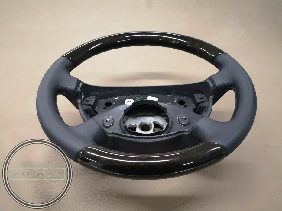 Mercedes W209 w211 CLK Wood Steering Wheel Avangartde Birdeye color