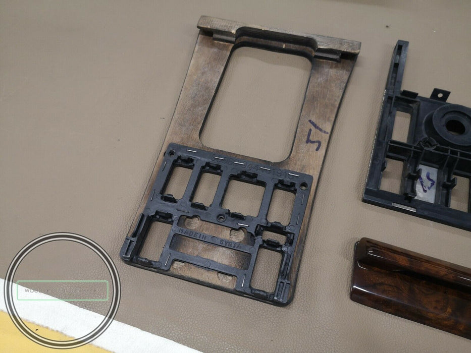 Mercedes W126 Wood Trim Set 300sel 420se 500sel c126 Walnut Burlwood W126 SEC