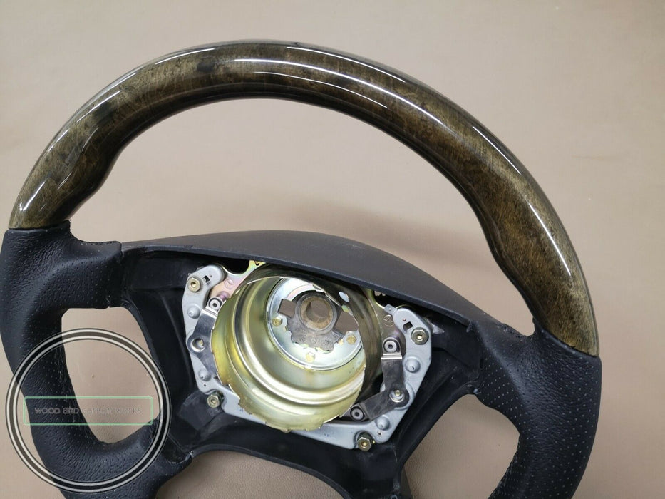 Mercedes W210 E Class Wood Steering Wheel Brabus Style Pre facelift models