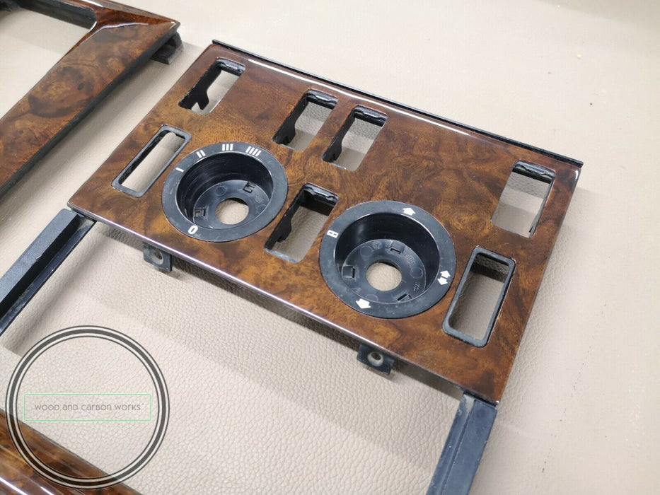 Mercedes W126 Wood Trim Set 300sel 420se 500sel c126 Walnut Burlwood W126 SEC