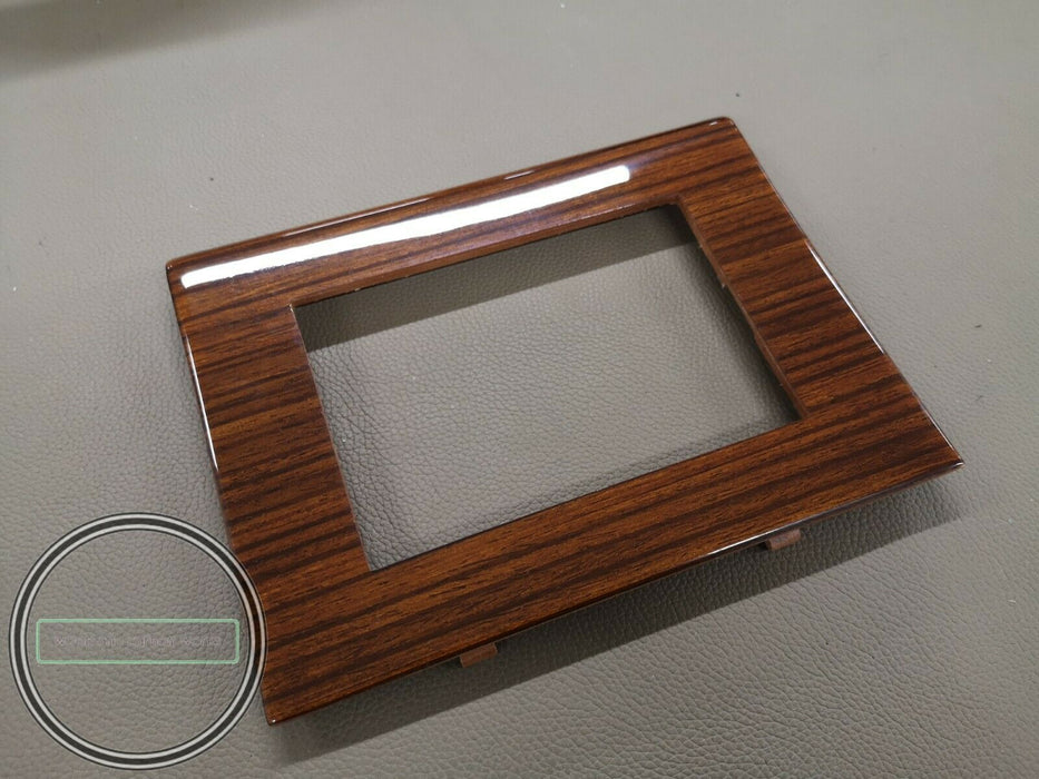 Mercedes R107 Climate Panel Wood Trim Zebrano Climate Panel