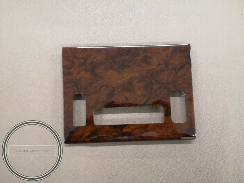Mercedes R107 SL Wood Trim Burlwood Burled Walnut Climate Panel 560sl Late Vers