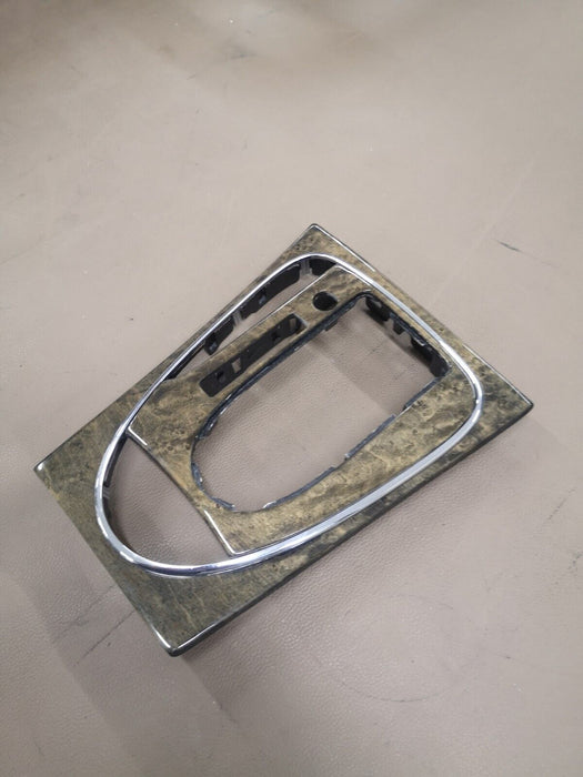 Mercedes W211 E320 E500 Shifter Cover Bezel Trim Wood OEM New