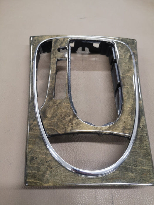 Mercedes W211 E320 E500 Shifter Cover Bezel Trim Wood OEM New