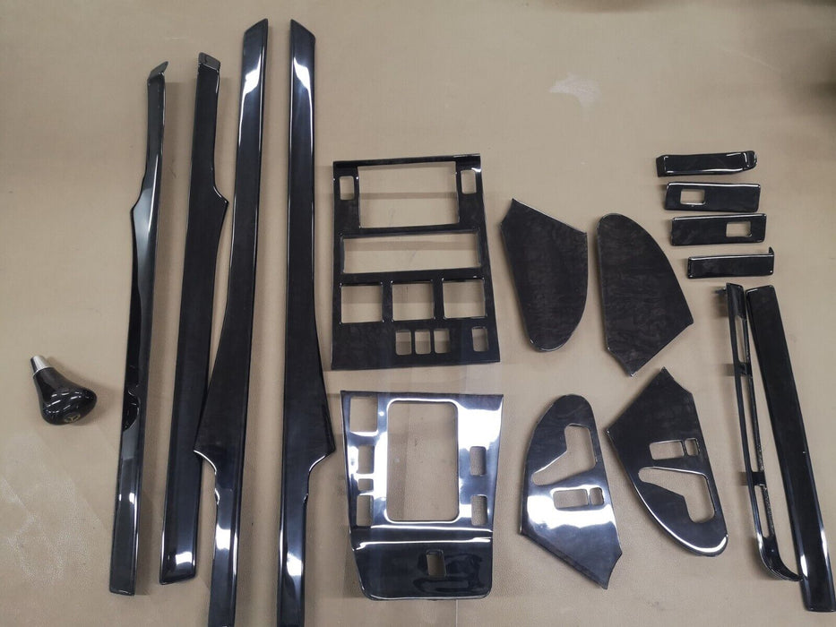 Mercedes W140 S-Class Wood Trim Set Birdeye Mapple Full set Sedan