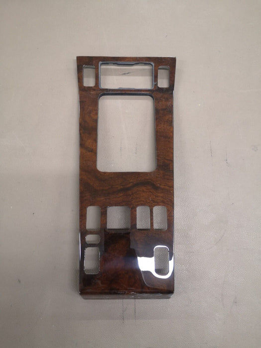 MERCEDES  Shift Trim Center console trim Burled Walnut fits w124  with webasto