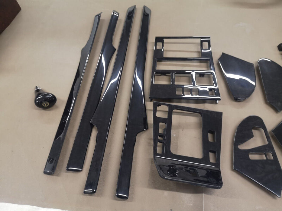 Mercedes S Class W140 Wood Trim Set Birdeye Mapple Full set Sedan