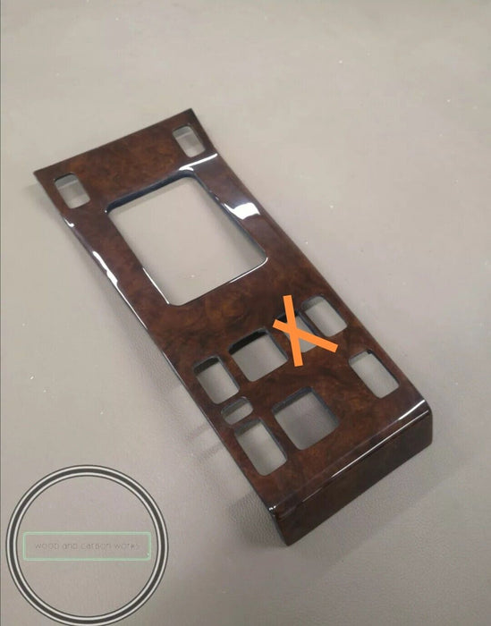 MERCEDES  Shift Trim Center console trim Burled Walnut fits w124 cabriolet