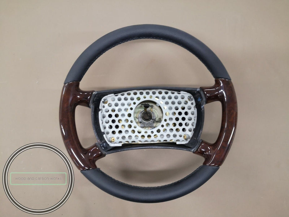 Mercedes Steering Wheel WOOD Burled Walnut FOR R107 W201 W124 W126