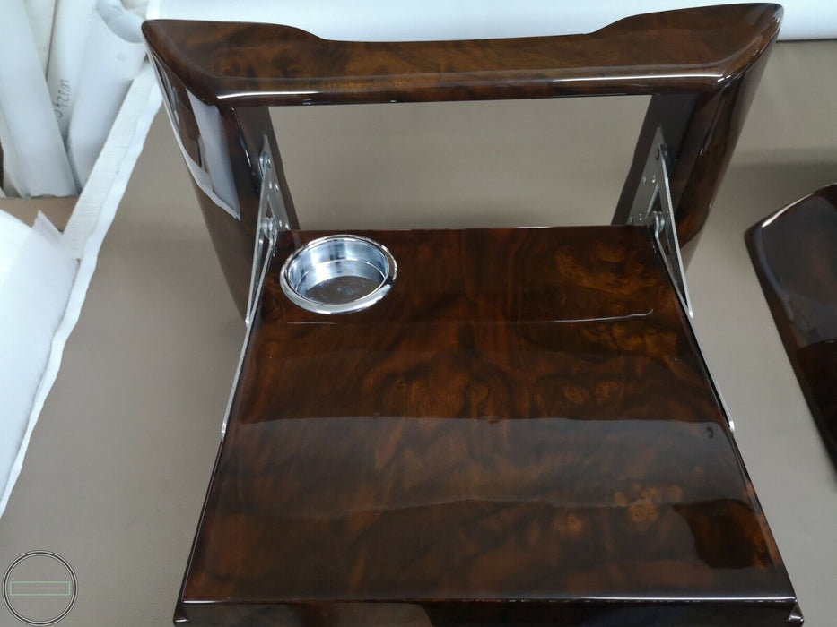Mercedes W140 Wood Rear Table Walnut  Burled Walnut Wood ONE PIECE