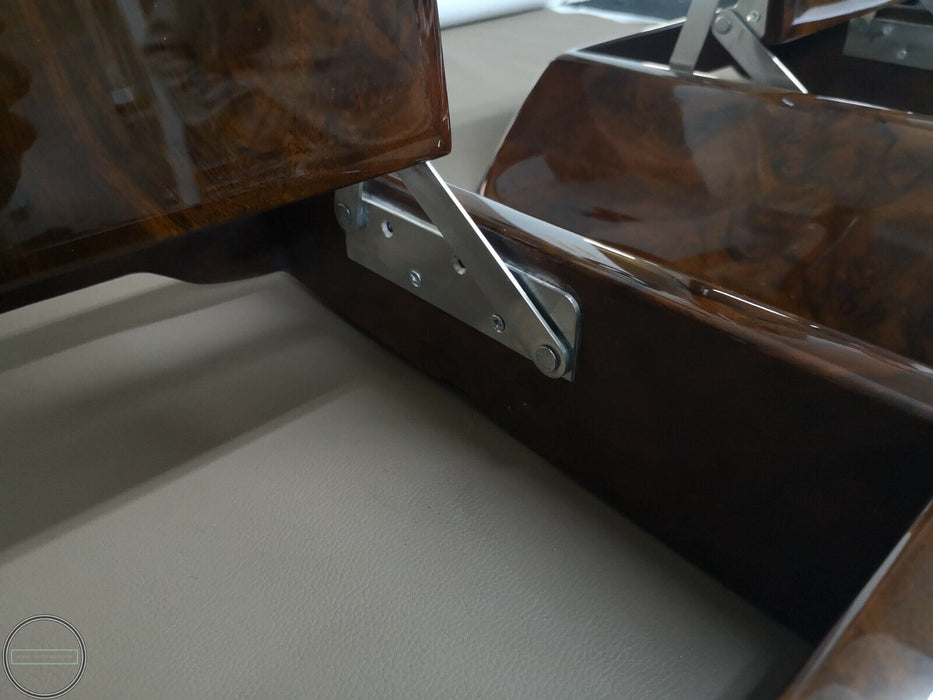 Mercedes W140 Wood Rear Table Walnut  Burled Walnut Wood ONE PIECE