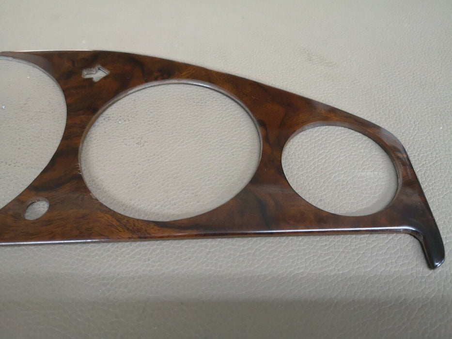 Mercedes Benz W140 instrument cluster Speedometer Wood  trim Burl Wood Walnut