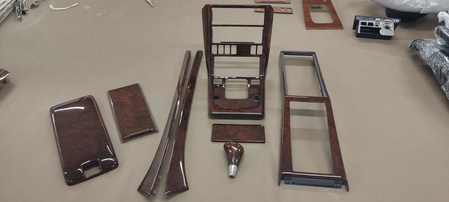 Mercedes-Benz R129 Burl Wood Trim Set Facelift models Full Set