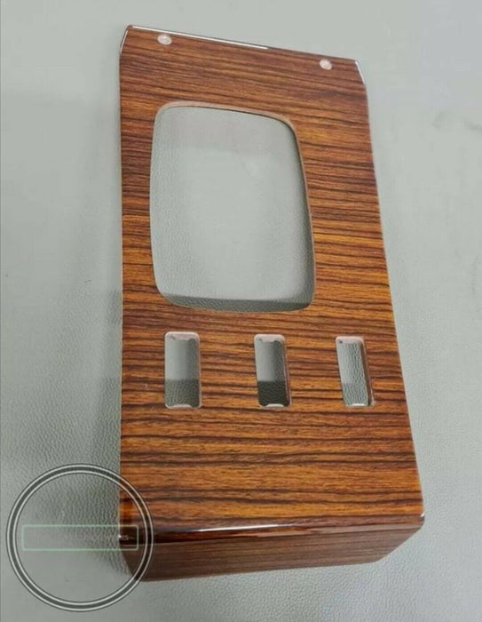 Mercedes R107 SL Center Console Gear Shift Wood Trim Zebrano