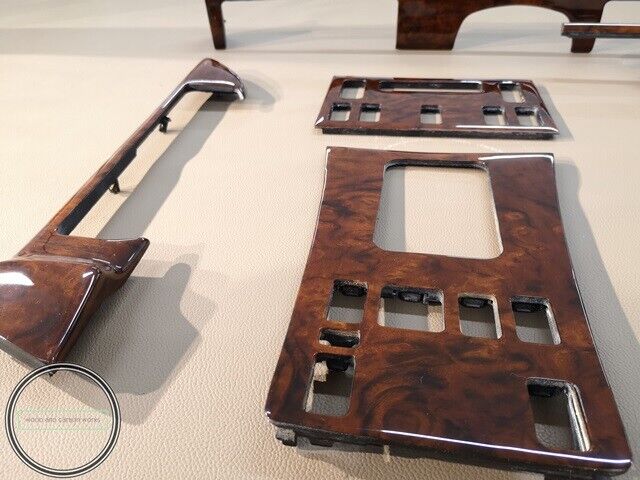 Mercedes Wood Trim for W126 SEC Burled Walnut 560Sec 420SEC wood trim
