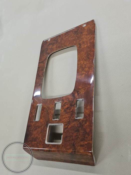 Mercedes R107 SL Center Console Gear Shift Wood Trim Burlwood 560SL