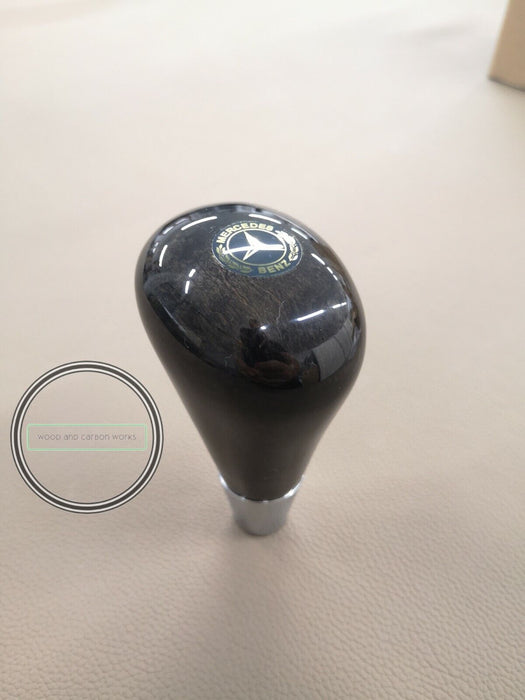 MERCEDES-BENZ GEAR SHIFT KNOB FORW140 W202 W210 W201 BIRDEYE WITH LOGO