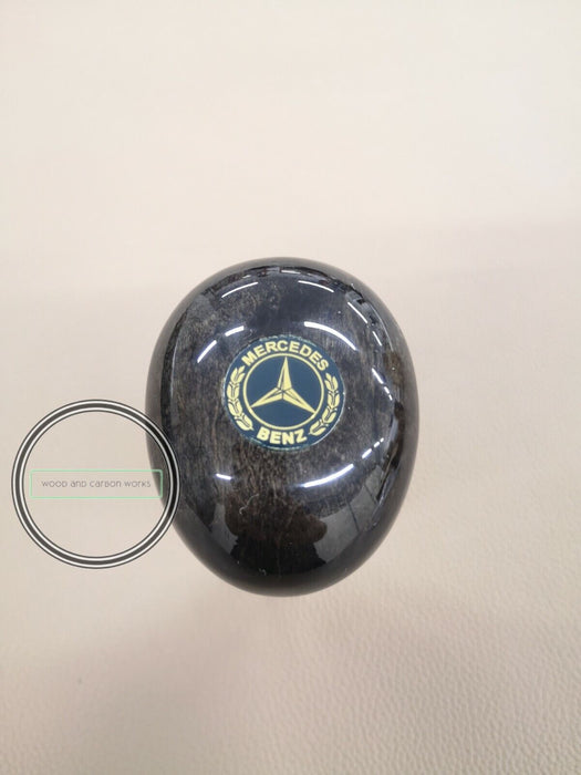 MERCEDES-BENZ GEAR SHIFT KNOB FOR R129 SL FACELIFT MODEL BIRDEYE WITH LOGO