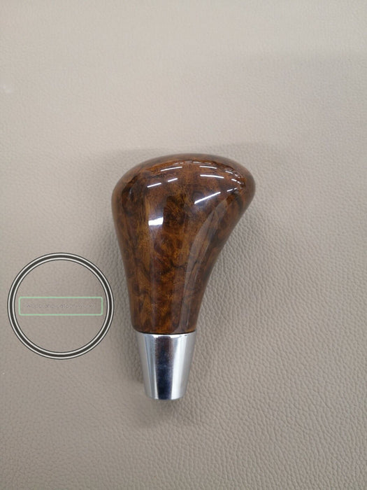 MERCEDES-BENZ GEAR SHIFT KNOB FOR W140 W202 W210 W201 BURLED WALNUT