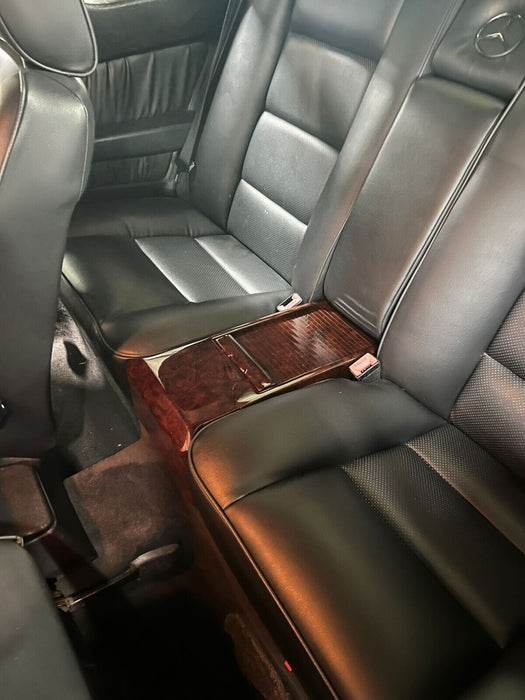MERCEDES W124  STORAGE BOX REAR CENTER CONSOLE Wood Burled Walnut 1988 1995