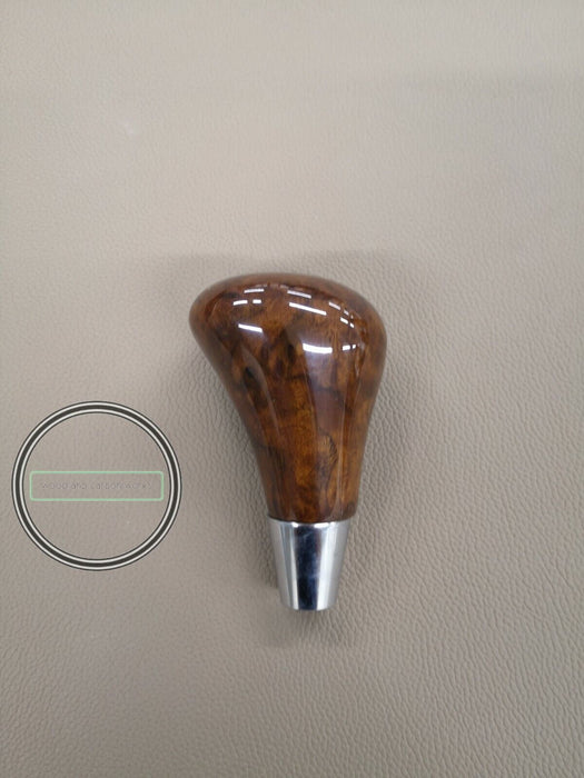 MERCEDES-BENZ GEAR SHIFT KNOB FOR W140 W202 W210 W201 BURLED WALNUT