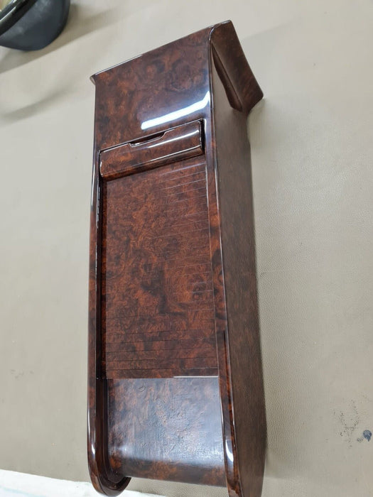 MERCEDES W124  STORAGE BOX REAR CENTER CONSOLE Wood Burled Walnut 1988 1995