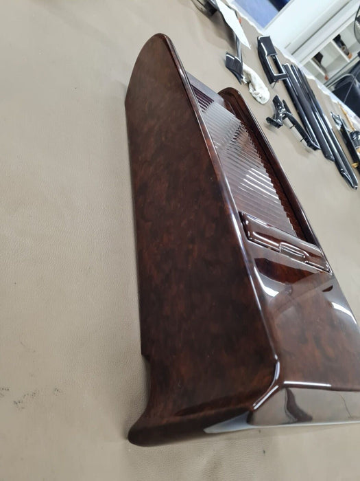 MERCEDES W124  STORAGE BOX REAR CENTER CONSOLE Wood Burled Walnut 1988 1995
