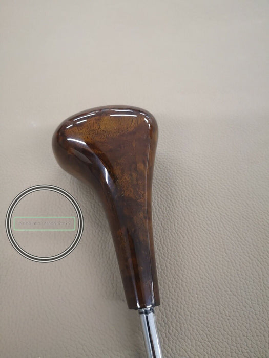 MERCEDES SHIFT KNOB FOR R129 SL WALNUT FOR AUTOMATIC BURLWOOD